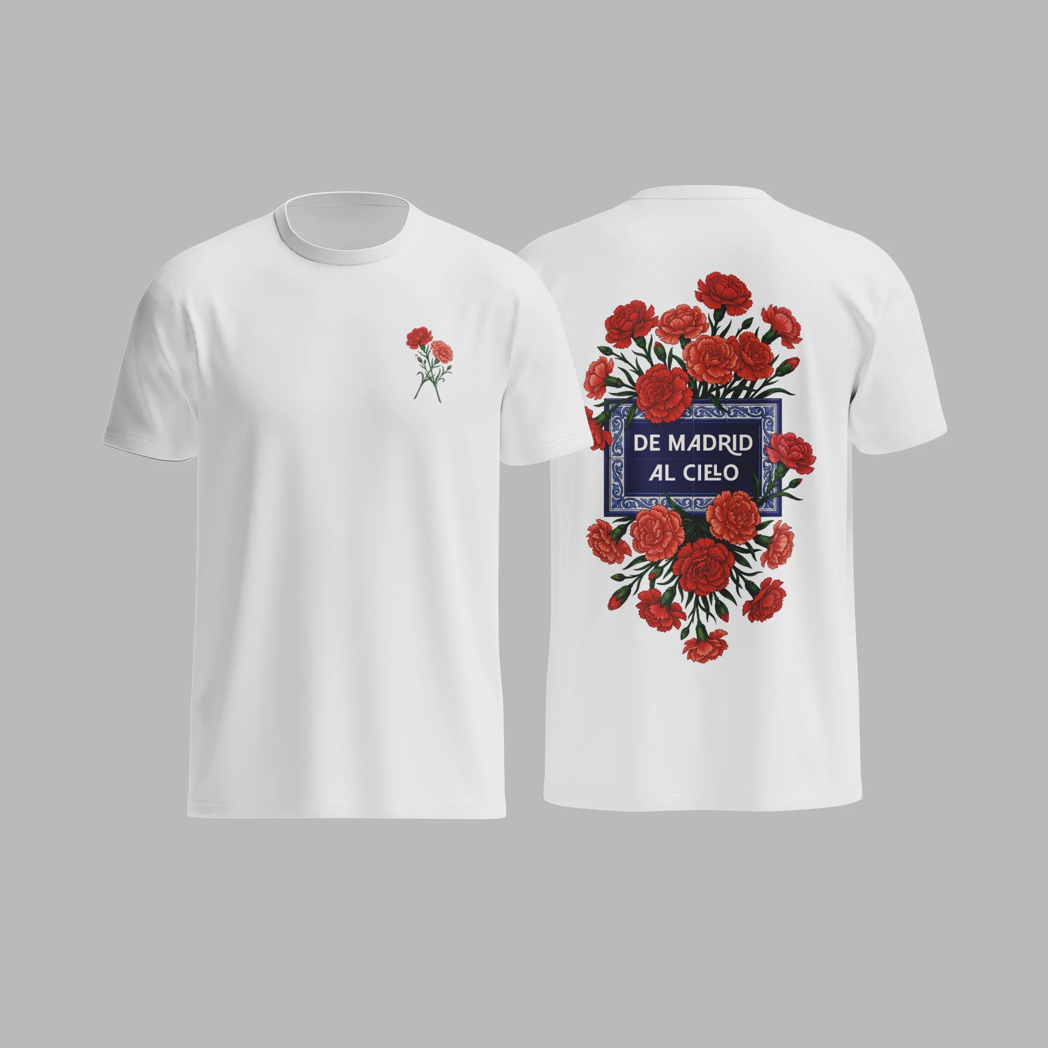 Camiseta De Madrid al Cielo — Blanca