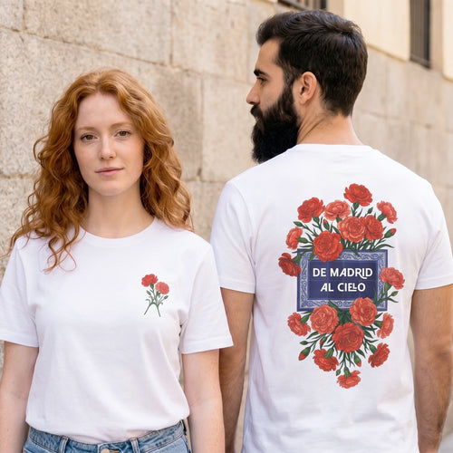 Camiseta De Madrid al Cielo — Blanca