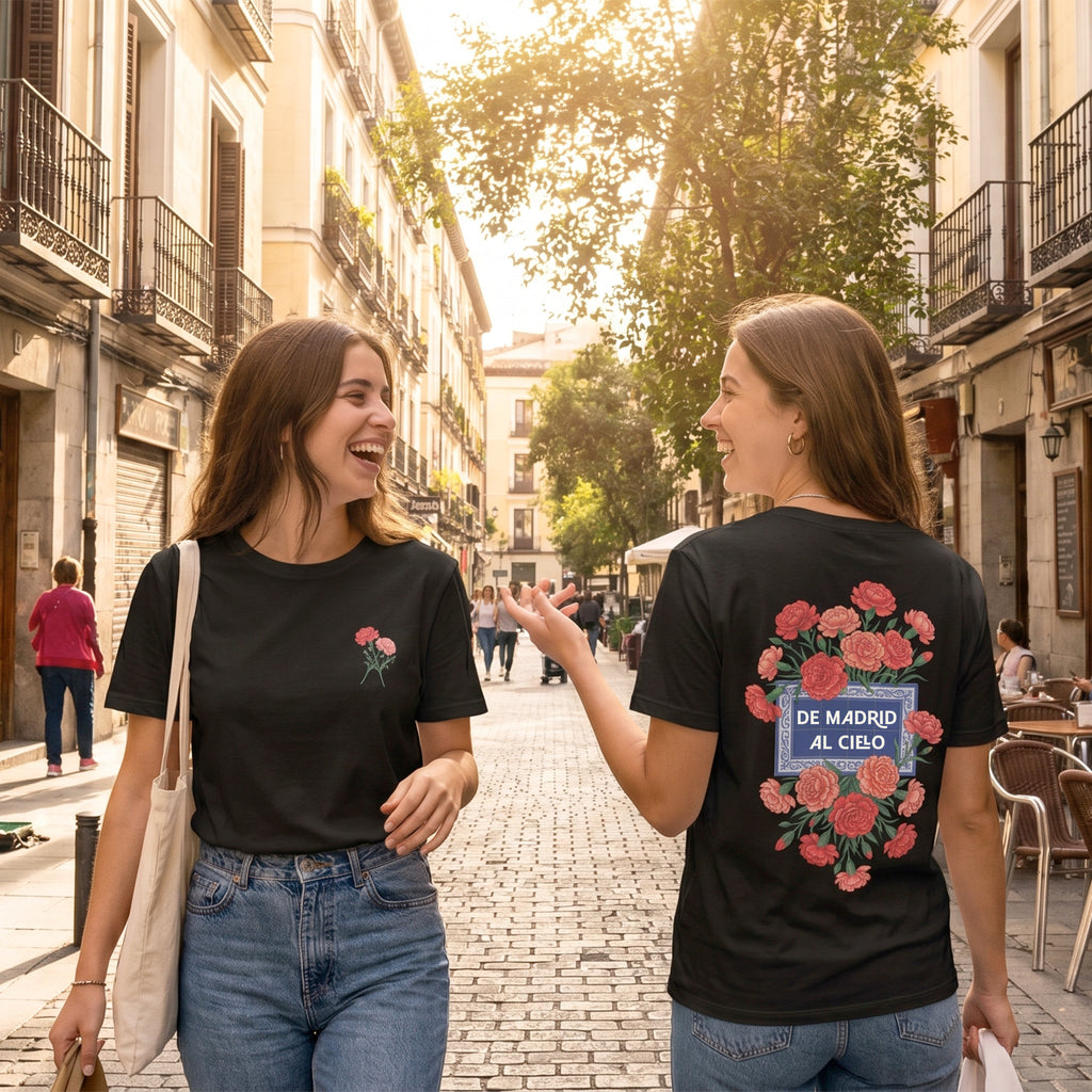 Camiseta De Madrid al Cielo — Negra